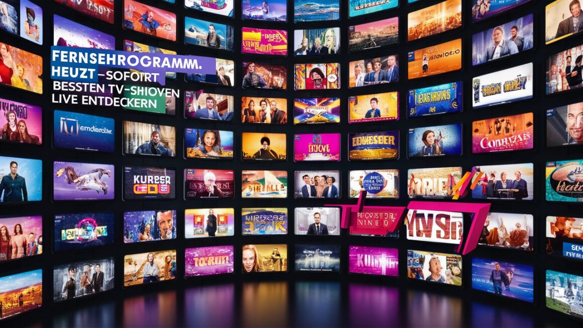 Fernsehprogramm heute jetzt – Sofort die besten TV-Sendungen live entdecken