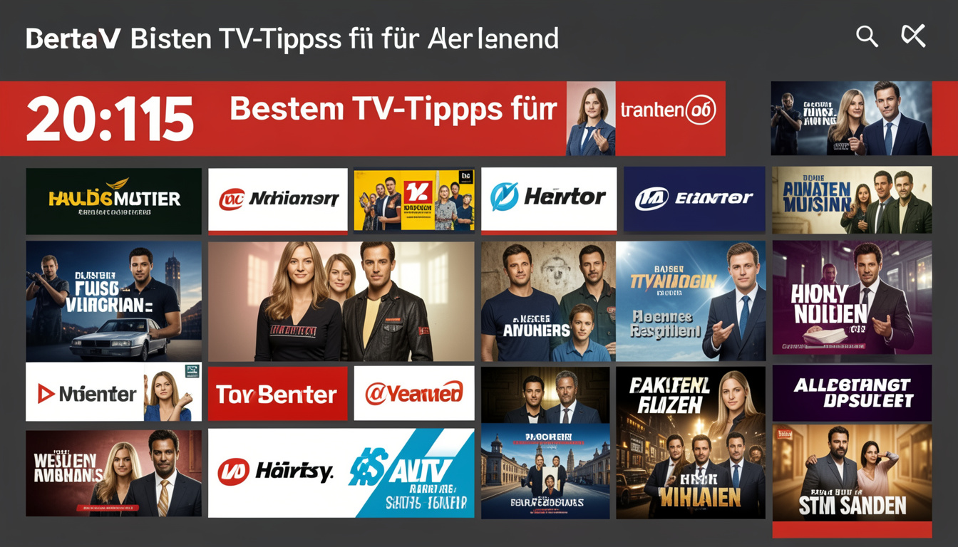 fernsehprogramm heute 20.15 alle sender