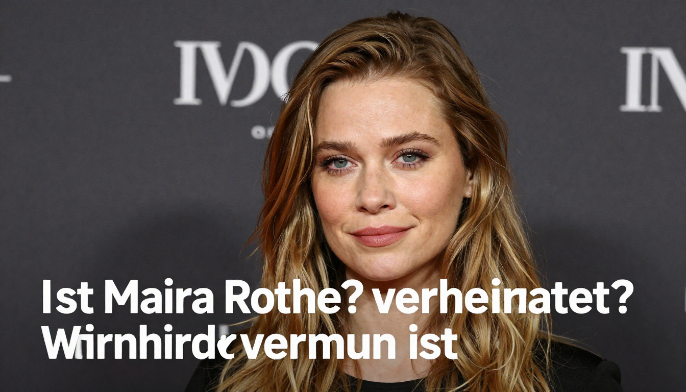ist maira rothe verheiratet